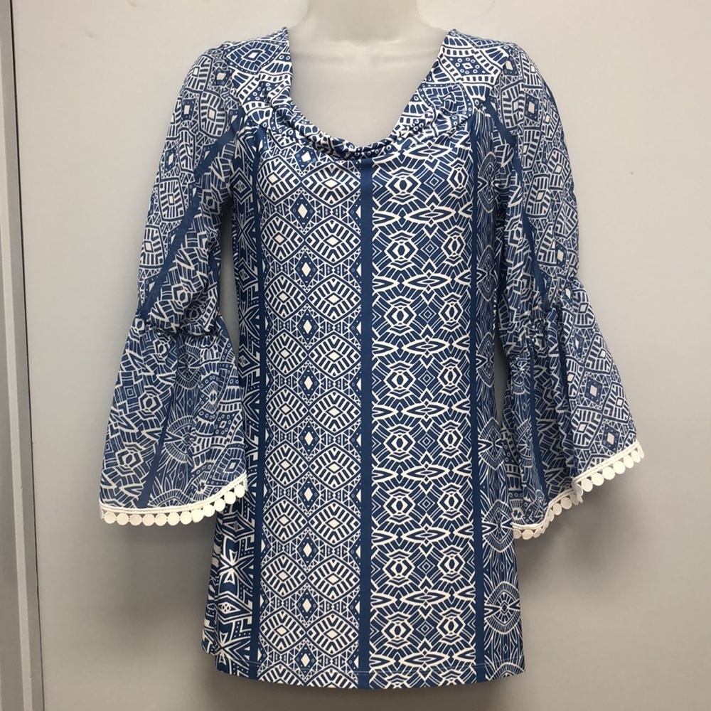 Analili drape neck top